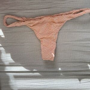 Acacia Swim Snake Print Bottom - Size Medium